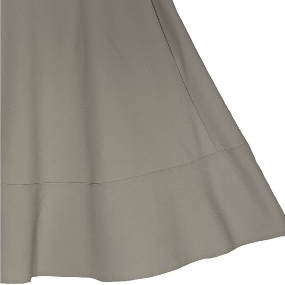 Reiss Tan A-Line Mini Dress Skirt | Size 4 - Picture 4 of 6